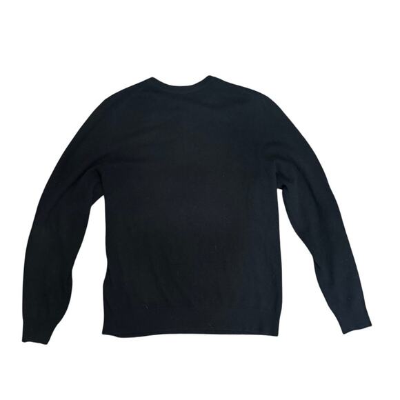 NAADAM Recycled Cashmere Henley Sweater – Black (Men’s M) - Picture 3 of 6